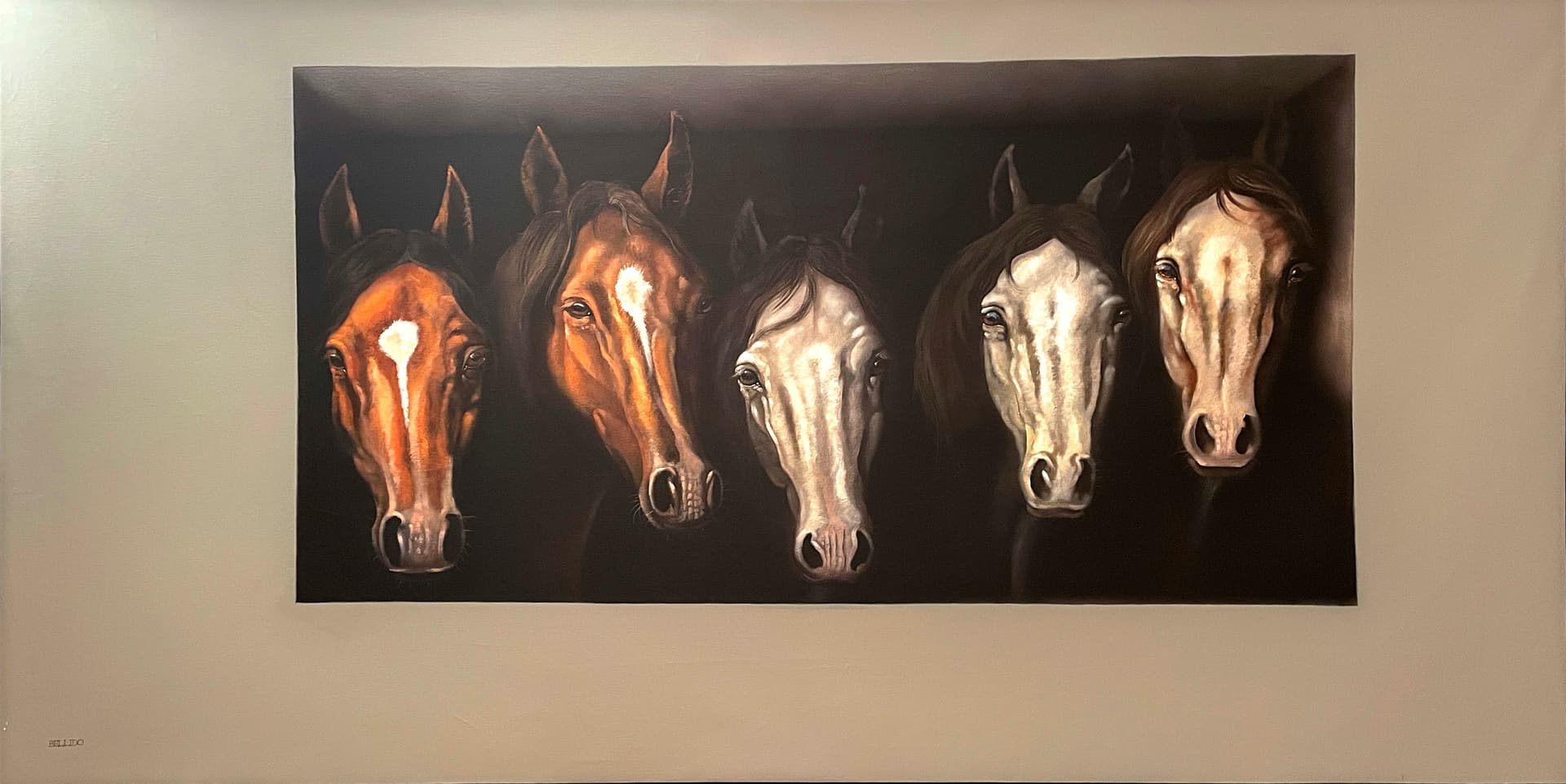 Cinco caballos campeones